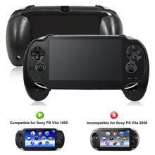 OSTENT Durable Joypad Plastic Flexible Bracket Holder Hand Handle Grip for Sony Playstation PS Vita PSV Color Black