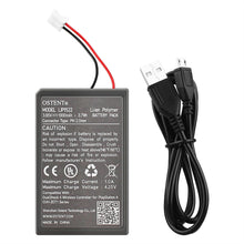 OSTENT 3.7V 1000mAh LIP1522 Rechargeable Li-ion Battery Pack for Sony PS4 Bluetooth Wireless Dual Shock Controller CUH-ZCT1 Series (CUH-ZCT1E/CUH-ZCT1U) First Generation Old Version Big Connector