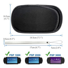 OSTENT Soft Travel Protective Case Pouch Cover Sleeve for Sony PSP 1000 2000 3000