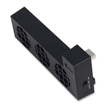 OSTENT External USB Port 3 Built-in Cooling Fans Cooler for Microsoft Xbox One X Console