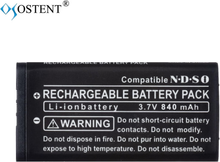 OSTENT 840mAh Rechargeable Lithium-ion Battery + Tool Pack Kit for Nintendo DSi NDSi