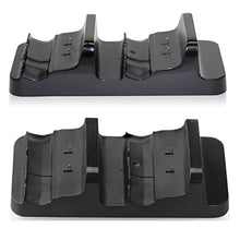 OSTENT Dual Charger Dock Station + 2 Battery for Microsoft Xbox One Wireless Controller