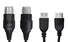 OSTENT PC Female USB Converter Adapter Cable Cord for USB to Microsoft Xbox Old Generation Console