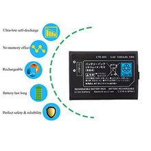 OSTENT 1300mAh 3.6V Rechargeable Battery Pack Replacement Compatible for Nintendo 3DS