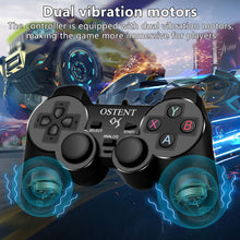 OSTENT Wired Analog Controller Gamepad Joystick Joypad for Sony Playstation PS2 PS1 PS One PSX Console Dual Shock Vibration Video Games