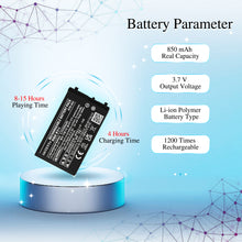 OSTENT 850mAh Lithium Ion Li-ion Polymer Rechargeable Battery Pack Tool Kit for Nintendo DS NDS