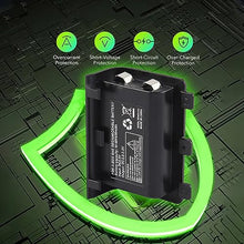 OSTENT Rechargeable Battery Pack and USB Charger Cord for Microsoft Xbox One Controller