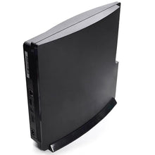 OSTENT Skid Proof Console Vertical Stand Compatible for Sony PS3 Slim Console Video Game Color Black - PlayStation