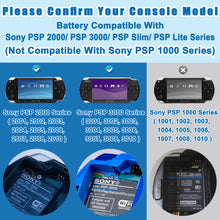 OSTENT Real 1200mAh 3.6V Lithium Ion Rechargeable Battery Pack Replacement for Sony PSP 2000/3000 PSP-S110 Console