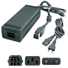 OSTENT 100-240V 203W US/EU Plug AC Adapter Power Supply Brick Cable Cord for Microsoft Xbox 360 Console
