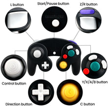 OSTENT Wired Shock Game Controller for Nintendo GameCube NGC Wii Video Game