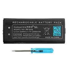OSTENT 2000mAh Rechargeable Lithium-ion Battery + Tool Pack Kit for Nintendo NDSiLL NDSiXL