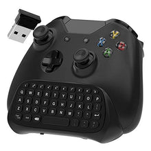 OSTENT 2.4G Wireless Chat Gamepad Keyboard with Headset Audio for Microsoft Xbox One/S/X Controller