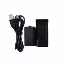 OSTENT Rechargeable Battery Pack + USB Charger Dock for Microsoft Xbox One Wireless Controller