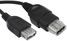 OSTENT PC Female USB Converter Adapter Cable Cord for USB to Microsoft Xbox Old Generation Console