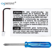 OSTENT 460mAh 3.8V Rechargeable Lithium-ion Battery Kit Pack for Nintendo GBM Game Boy Micro