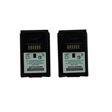 OSTENT 2 x Rechargeable Battery Pack for Microsoft Xbox 360 Wireless Controller
