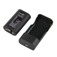 OSTENT Rechargeable Battery Pack + USB Charger Dock for Microsoft Xbox One Wireless Controller