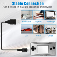 OSTENT USB Power Supply Charger Cable Cord for Nintendo GBM Game Boy Micro Console Video Games