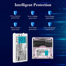 OSTENT 850mAh Rechargeable Lithium-ion Battery + Tool Pack Kit for Nintendo Gameboy Advance GBA SP