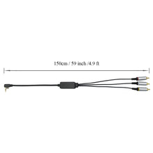OSTENT TV AV Video RCA Composite Cable Cord for Sony PSP 2000 Console