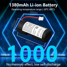 OSTENT 1380mAh Li-ion Battery Pack Rechargeable Lithium-ion Replacement for Sony PS3 Move Motion Controller