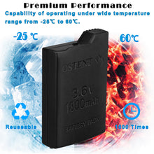 OSTENT 1800mAh 3.6V Lithium Ion Polymer Li-ion Polymer Rechargeable Battery Pack Replacement for Sony PSP 1000 PSP-110 Console