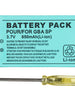 OSTENT 850mAh Rechargeable Lithium-ion Battery + Tool Pack Kit for Nintendo Gameboy Advance GBA SP