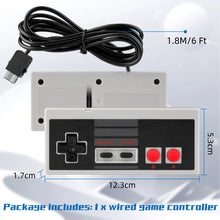 OSTENT 6 Feet Wired Controller Gamepad for Nintendo NES Mini Classic Edition Famicom Mini Console
