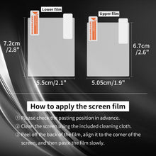 OSTENT 3 x Ultra Clear Screen Guard Film LCD Protector for Nintendo DSi NDSi