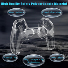 OSTENT Hard Transparent Crystal Protective Shell Skin Case Cover for Sony PS5 Wireless Controller