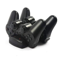 OSTENT 2 in 1 Charger Dock Station for Sony PS3 Wireless Bluetooth & PS Move Controller