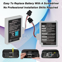 OSTENT 3.7V 1500mAh Li-ion Polymer Lithium Ion Rechargeable Battery Pack Replacement for Nintendo Wii U Gamepad