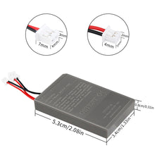 OSTENT 1000mAh 3.65V 3.7Wh Rechargeable Li-ion Battery Pack Replacement for Sony PS4 Original / Pro / Slim CUH-ZCT1 CUH-ZCT2 Series Bluetooth Wireless Dual Shock Controller Old New Version