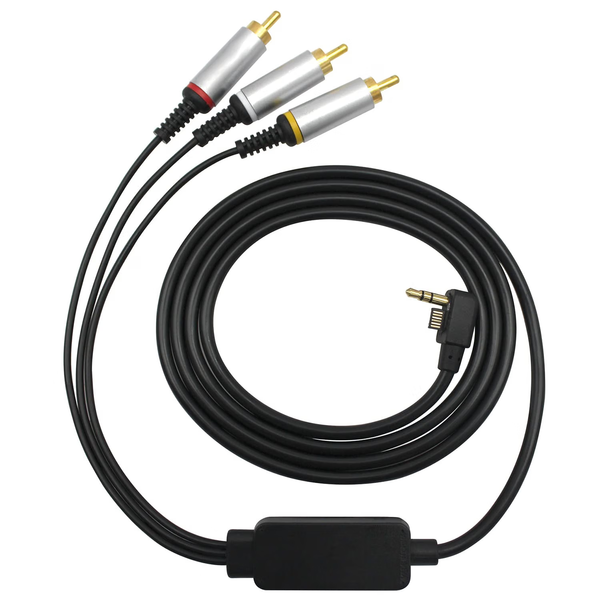 OSTENT TV AV Video RCA Composite Cable Cord for Sony PSP 2000