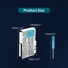 OSTENT 3.7V 1200mAh Rechargeable Li-ion Polymer Lithium-ion Battery Pack Tool Kit for Nintendo DSL NDS Lite