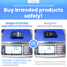 OSTENT Real 1400mAh 3.6V Lithium Ion Li-ion Polymer Rechargeable Battery Pack Replacement Upgraded Version for Sony PSP 2000/3000 PSP-S280 Console Video Games