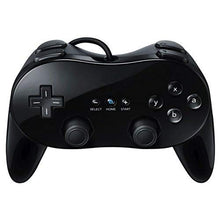 OSTENT Wired Classic Controller Pro Gamepad Joystick for Nintendo Wii Remote Console Video Game