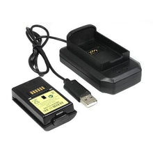 OSTENT USB Charger Dock Station + Rechargeable Battery for Microsoft Xbox 360 Wireless Controller