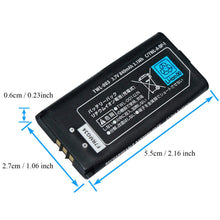 OSTENT 840mAh 3.7V Rechargeable Lithium-ion Battery Tool Pen Pack Kit for Nintendo DSi NDSi